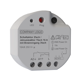 KNX Schalt-/Jalousieaktor 2/1fach