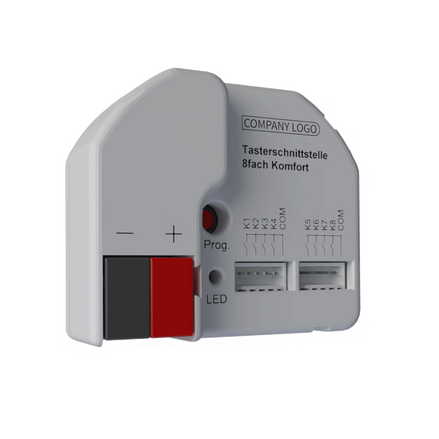 KNX Push-button interface 8gang Comfort