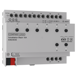 KNX Schaltaktor 8fach 10A 